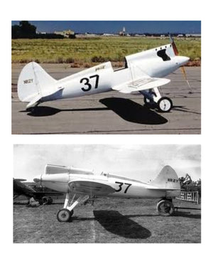 full size printed plans peanut scale howard's  dga-3 'pete' a golden age racer