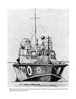 full size printed plan 1:24 scale british 68 ft.type 3 high speed launch