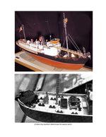 full size printed plan scale 1:48 whale catcher the “hav” suitable for r/c