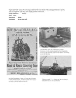 full size printed plans  scale 3/8 = 1ft (1/32) twin screw tug  l 43" suitable for radio control