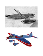 full size plans vintage 1962 control line stunter hummingbird  fuel it up and let's fly again!"