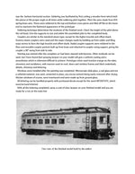 full size printed plan o gauge interurban diner a 1947 plan