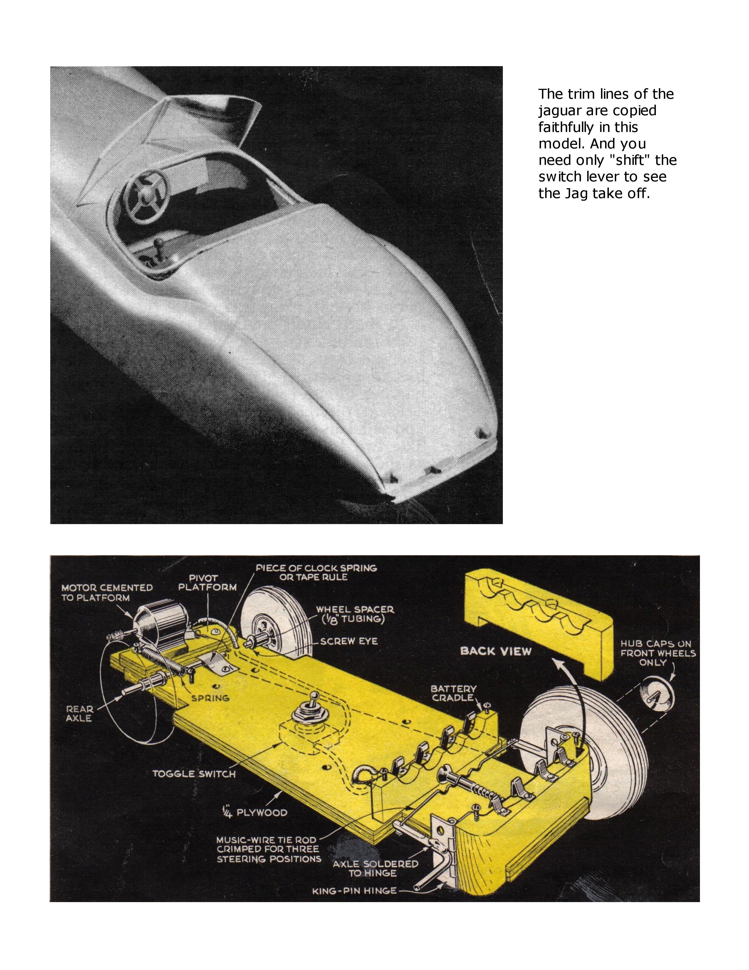 full size printed plan scale 1:12 jaguar xk 120 miniature of the british speedster.