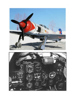 full size printed plans soviet fighter scale 1“= 1 control line  wingspan 32” lavochkin la-7