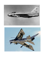 full size printed plan spectacular  semi-scale 1:16 lightning mk .3