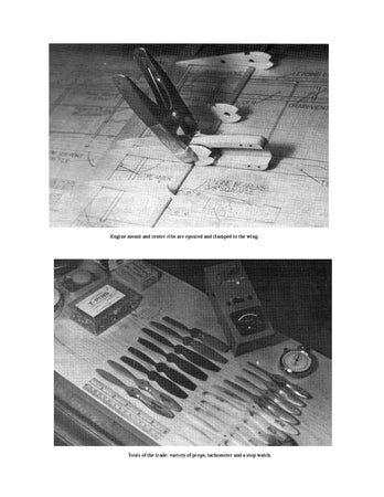 full size printed plan & building notes  1/2 a combat *li’l matador* w/s 27"  engine 1/2a