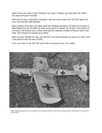 full size printed plan vintage 1970 semi-scale stunt controline “me 109” simplest to build and fly of them all