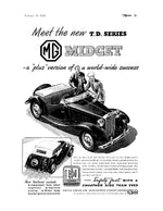 full size printed plan scale 1:12 (1'=1ft) mg.td sport car model is simple to build