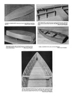 full size printed plan excellent beginning project midwest flatiron skiff display model