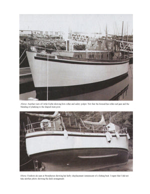 full size printed plans scale 1:12 motor yacht miller  fifer suitable for radio control