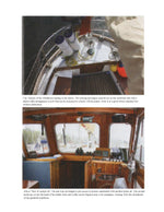full size printed plans scale 1:12 motor yacht miller  fifer suitable for radio control