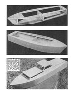 ultra-simple to build 35" cabin cursier for radio control full size printed plan and building article
