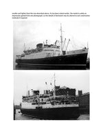 sea ferry semi scale 1:196 28" m.v. scottish coaster full size printed plan & article for radio control