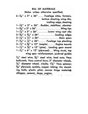 full size printed plans vintage 1956 control line stunter "jolly roger" ease of flying through the pattern