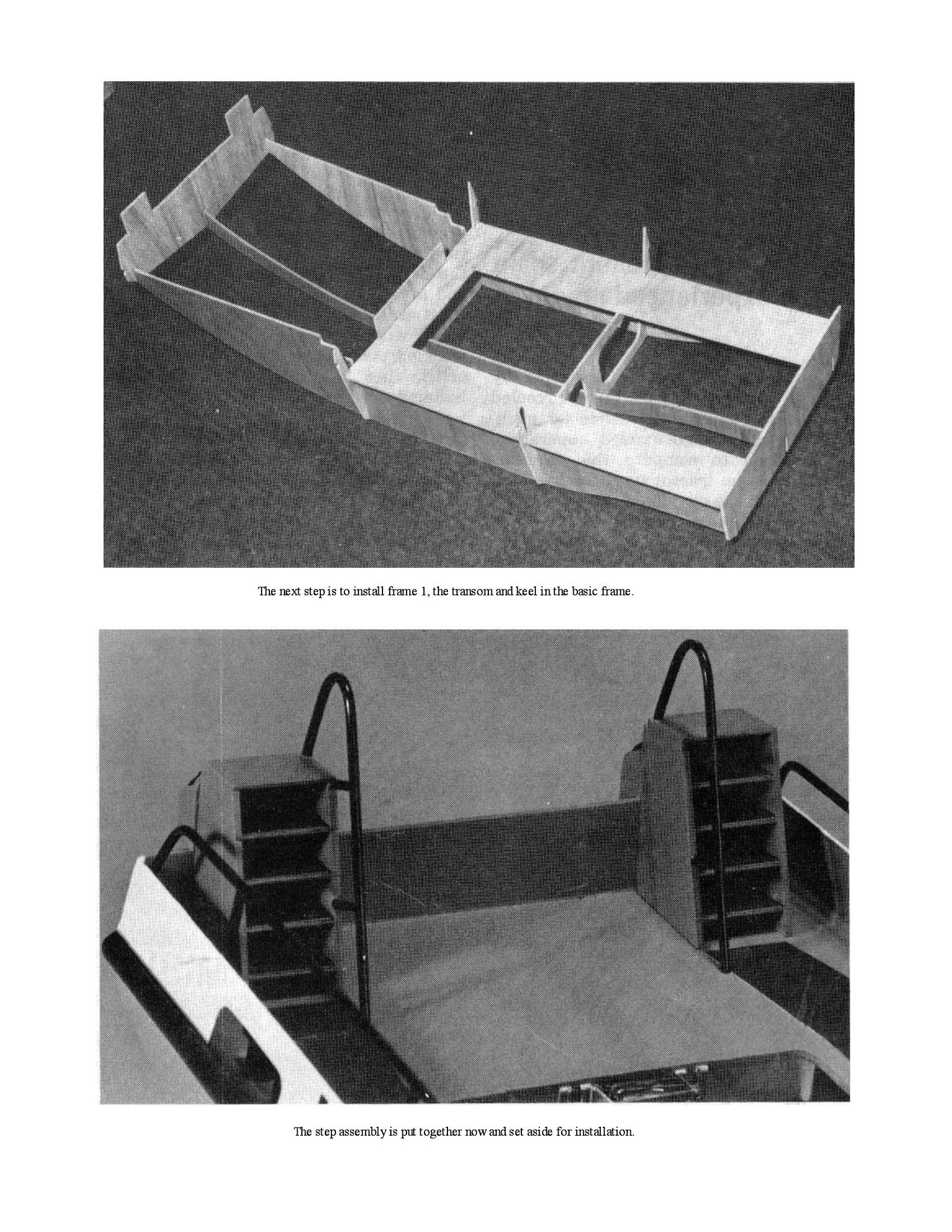 german inland waterways push tug scale 1:16 26" misuri full size printed plans & article for radio control