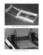 german inland waterways push tug scale 1:16 26" misuri full size printed plans & article for radio control