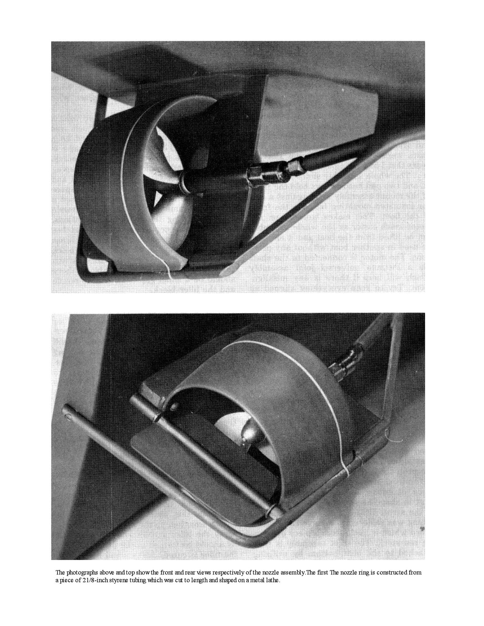 german inland waterways push tug scale 1:16 26" misuri full size printed plans & article for radio control