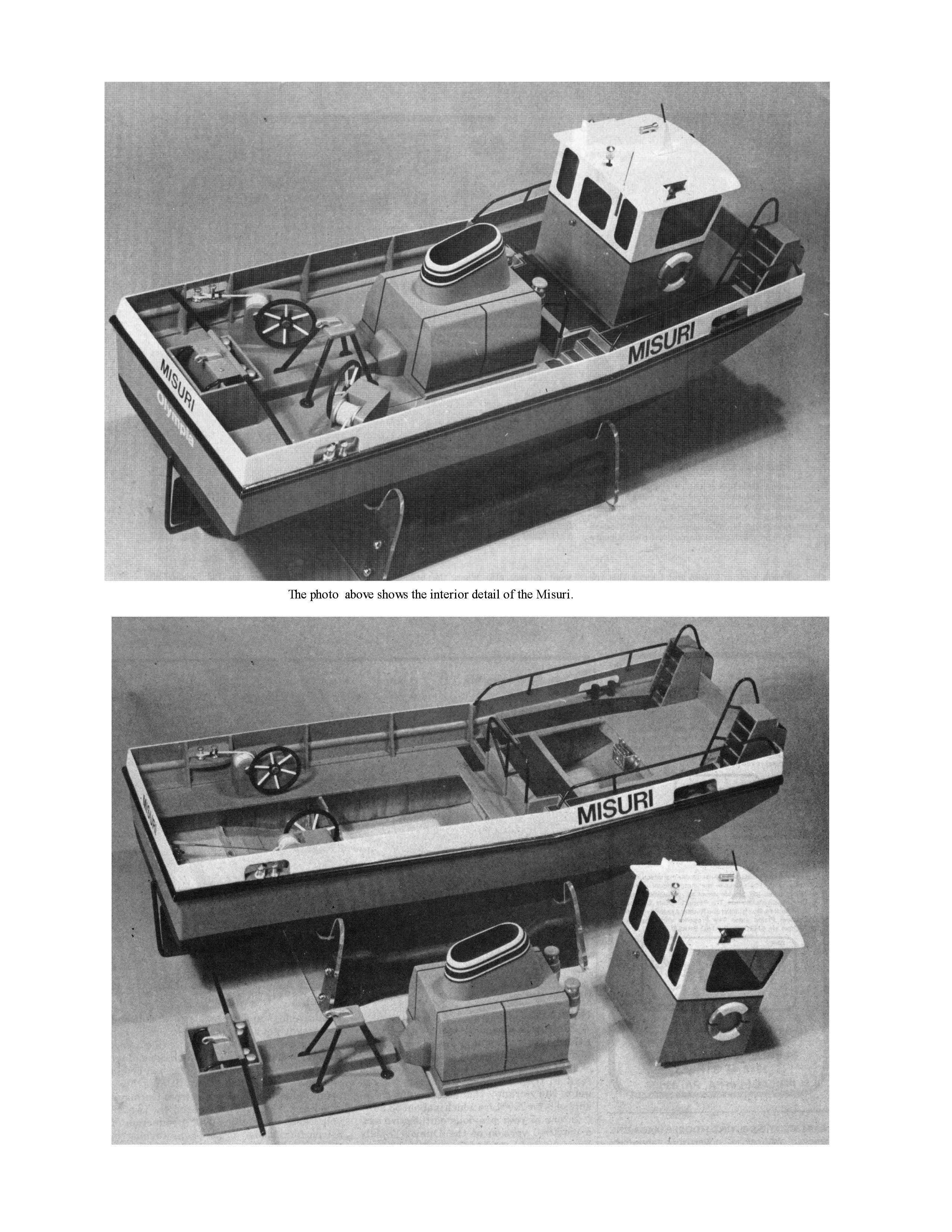 build a 1:16 scale one‑man german tugboat full size printed plans and building notes