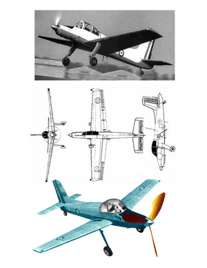 full size printed plans peanut scale "morane saulnier epervier"  airplane that just begs to be built.