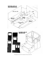 full size printed plan scale 1:12 motorflote push tug suitable for radio control