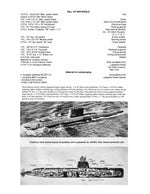 full size printed plan semi-scale 1:100 nautilus snn 571  38" auto submerge & surface