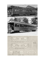 full size printed plan o gauge narrow gauge coaches  a 1947 plan