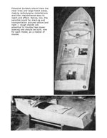 full size printed plan semi-scale 32 in. runabout  power .15 or  electric suitable for r/c