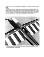full size printed plans vintage 1971 control line stunter old glory  easy to build machine with excellent stunt potential.