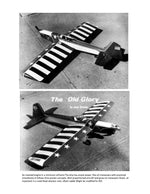 full size printed plans vintage 1971 control line stunter old glory  easy to build machine with excellent stunt potential.