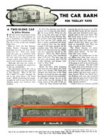 full size drawings o gauge st. louis car co trolley built by the american car co