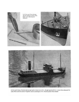 full size printed plan semi scale 1:72 raised quarter-deck quarter deck coaster