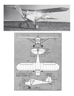 full size printed plans peanut scale "piper pa-15 vagabond"