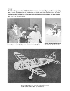 full size printed plans peanut scale "p-47d thunderbolt" fly it the way it looks best.