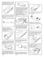 full size printed plan semi- scale 1:24 twin cox .020 ducted fan fun! gloster javelin