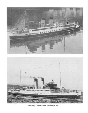 full size printed plans scale 1:60  l 54.4" clyde steamer duchess of hamilton suitable for radio control