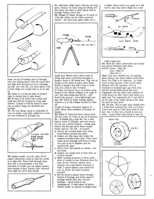 full size printed plan semi- scale 1:24 twin cox .020 ducted fan fun! gloster javelin