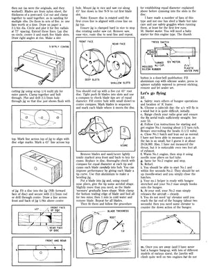 full size printed plan semi- scale 1:24 twin cox .020 ducted fan fun! gloster javelin