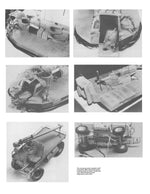 full size printed plan scale 1:18 bell sk 5 hovercraft for 3 channel radio control