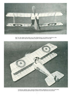full size printed plans peanut scale "martinsyde scout s.1" lot of fun in the air. for a biplane
