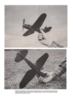 full size printed plans peanut scale " lwd szpak 4as "  flies well in fairly tight left circles
