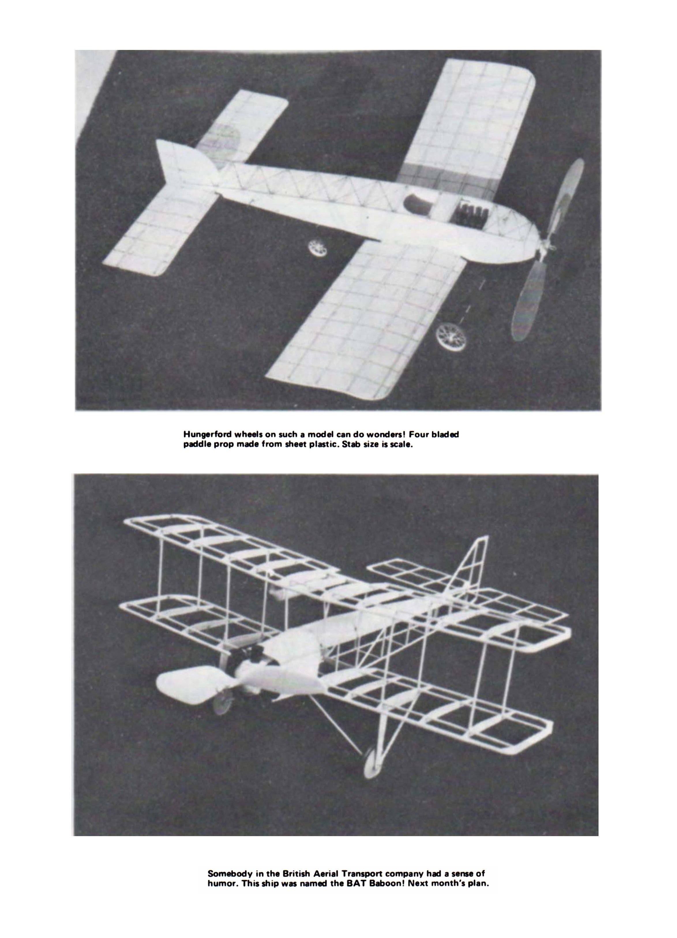 full size printed plans peanut scale  1908 bleriot iv it's all sheet balsa construction