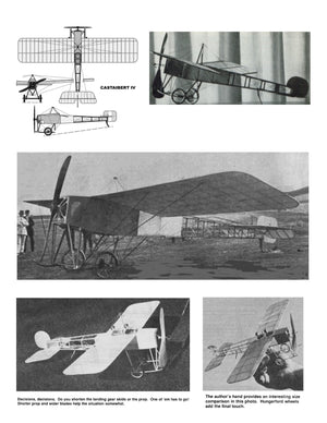 full size printed peanut scale plans castaibert iv the original model flew right off the board