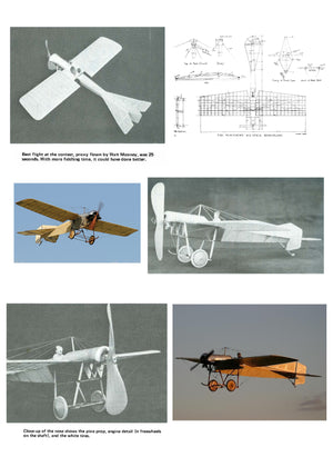 full size printed peanut scale plans 1912 blackburn monoplane build this winner for yourself.