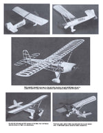 full size printed peanut scale plans  "baby ace" peanut required almost no flight trim adjustments.