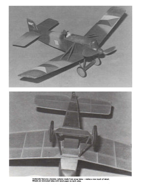 full size printed peanut scale plans avia bh·3 the avia flies fine, it's not an airplane i'd recommend for a rank beginner