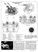 printed drawings & articles scale 1:32 quad single and twin bofors