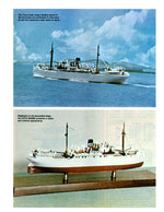 full size printed plan scale 1:96 & 1:192 s.s. cayo mambi suitable for radio control or display
