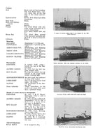 full size printed plan scale 1:48 single hatch coaster "s.s. kyle rhea" suitable for radio control