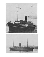 full size printed plan scale 1/96 small passenger-cargo ship "s.s. shengking" suitable for radio control