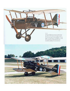 full size printed plans control line  scale 1:12 major mccudden's s.e.-5 fighting planes of the famous aces